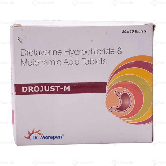Drojust M 80/250mg Tablet 10s