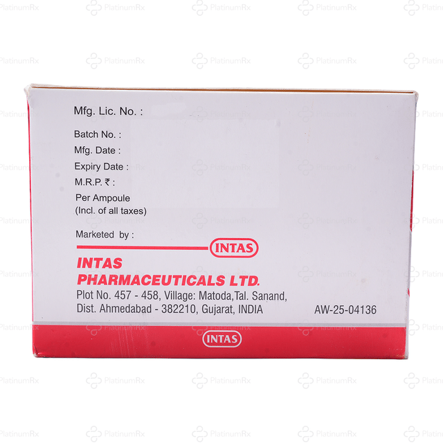 Mecofol Forte 2500/100/100mg Injection 2ml