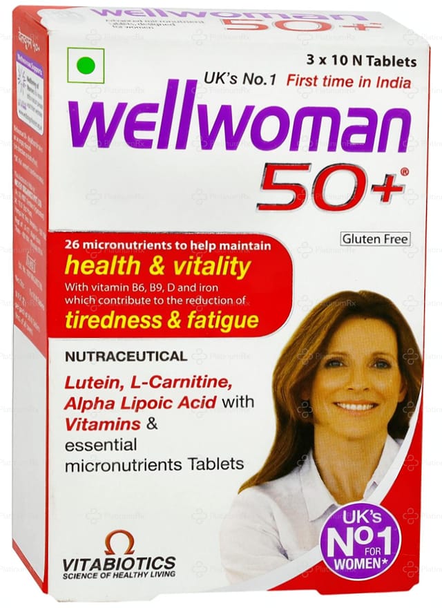 Wellwoman 50 Plus Health Supplement for Women Tablet 10s