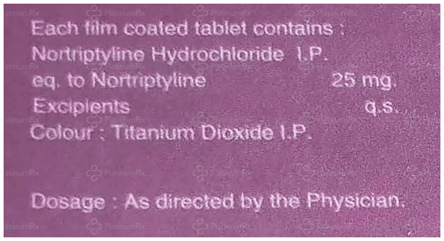 Nopty 25mg Tablet 10s