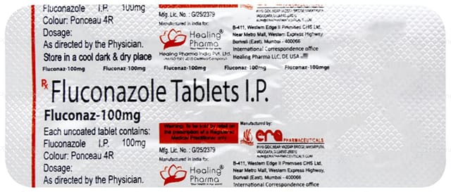 Fluconaz 100mg Tablet 4s