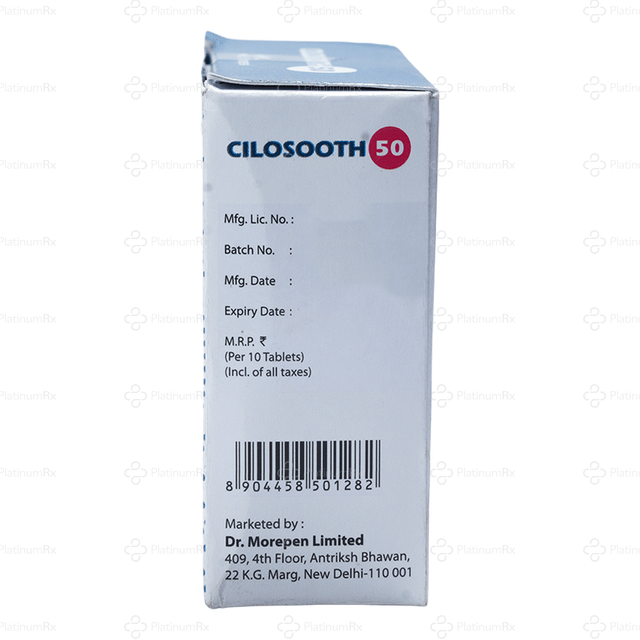 Cilosooth 50mg Tablet 10s
