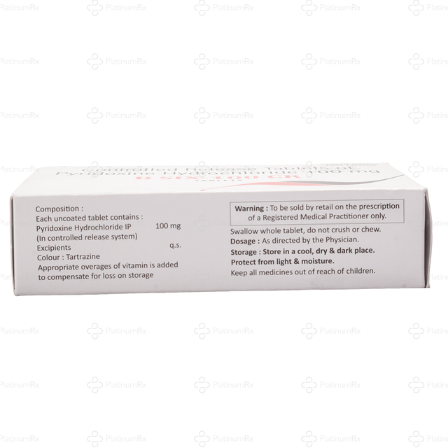 B Six 100mg Tablet CR 10s