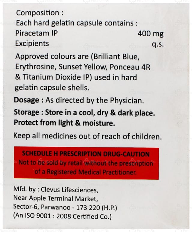 Neurocet 400mg Capsule 10s
