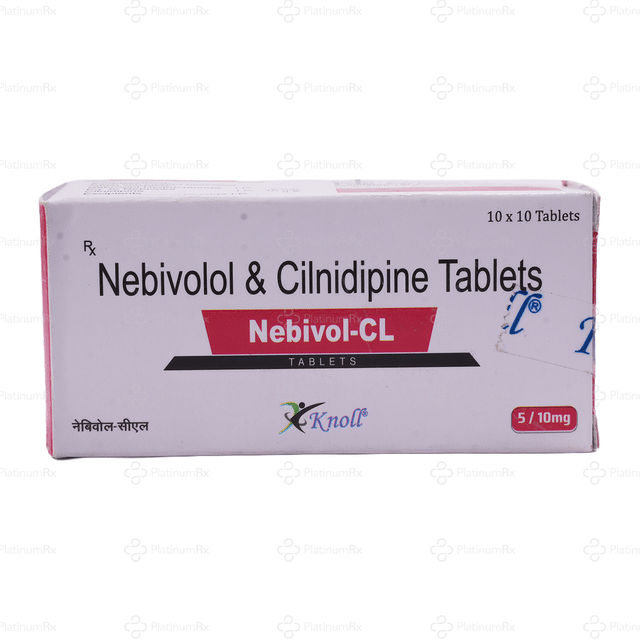 Nebivol CL 5/10mg Tablet 10s