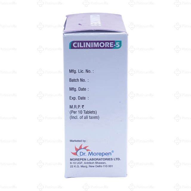 Cilinimore 5mg Tablet 10s