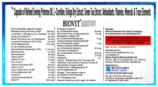 Biovit Woman Capsule 10s