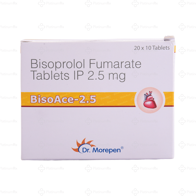 Bisoace 2.5mg Tablet 10s