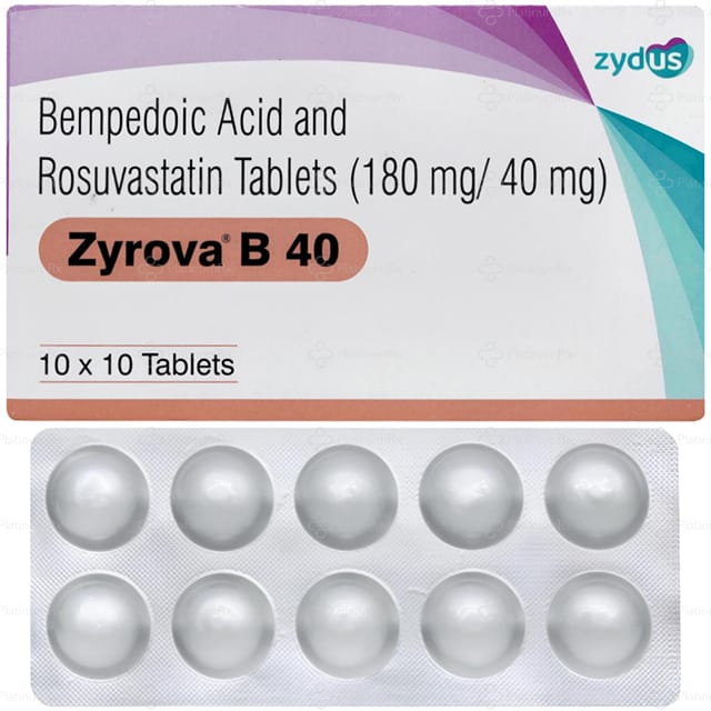 Zyrova B 180/40mg Tablet 10s