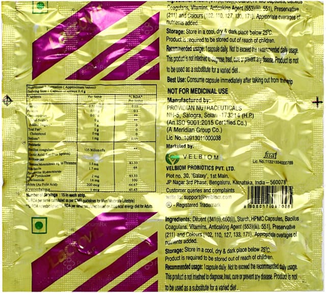 Lactovit Capsule 15s