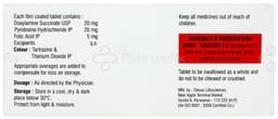 Vomikem Forte 5000mcg/20/20mg Tablet 10s