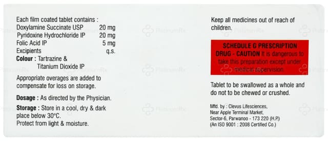 Vomikem Forte 5000mcg/20/20mg Tablet 10s