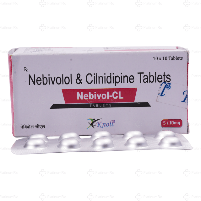 Nebivol CL 5/10mg Tablet 10s