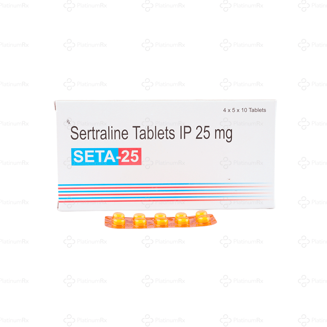 Seta 25mg Tablet 10s