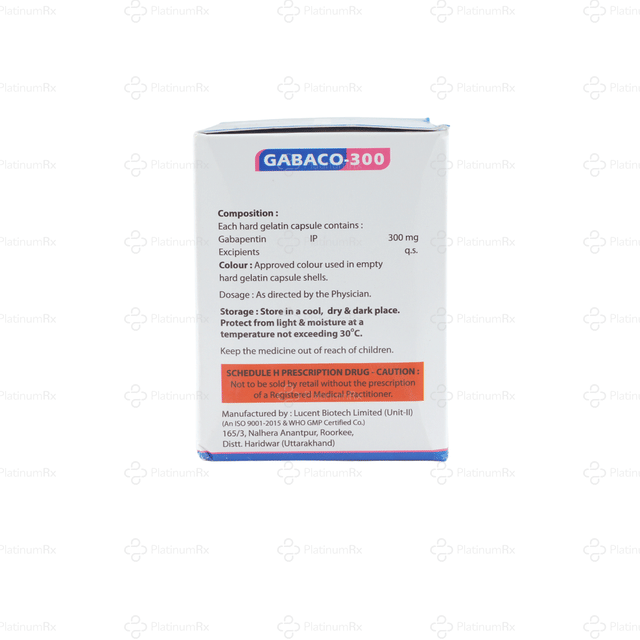 Gabaco 300mg Capsule 10s