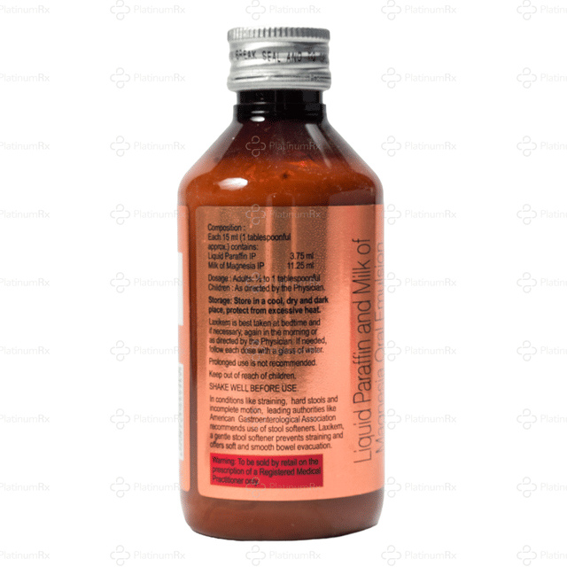 Laxikem Delicious Mixed Fruit Flavour Oral Emulsion 170ml