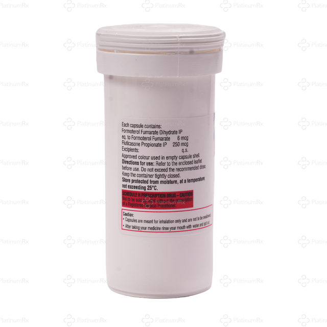 Airflow Max F 250/6mcg Capsule 30s