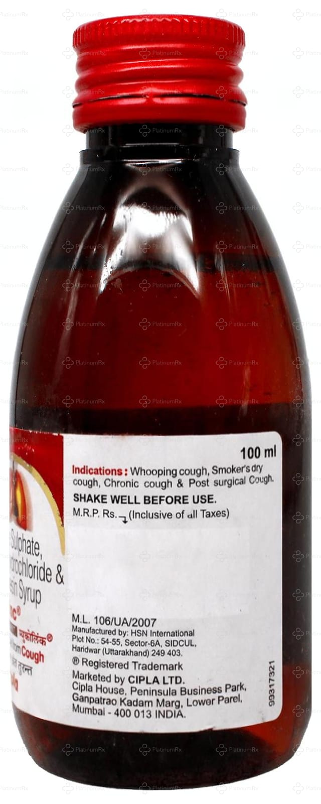 Mucolinc Syrup 100ml