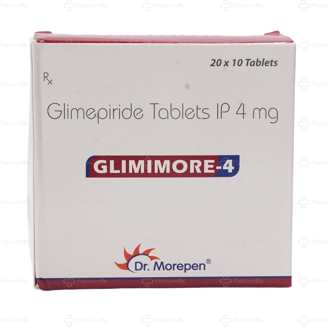 Glimimore 4mg Tablet 10s