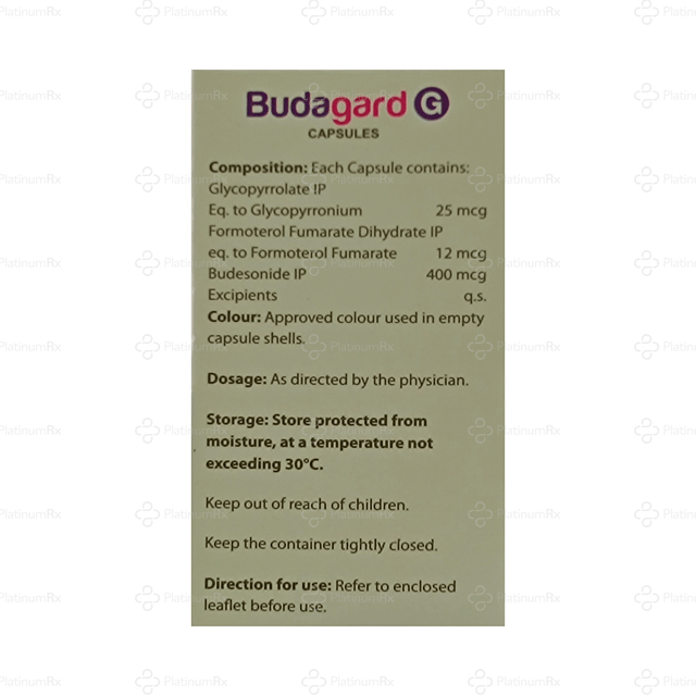 Budagard G Capsule 30s