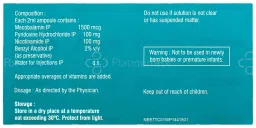 Nurokind Forte 1500mcg/100mg/100mg Injection 2ml