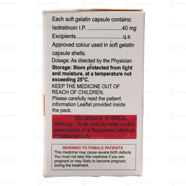 Accufine 40mg Capsule 10s