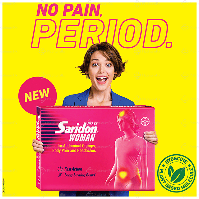 Saridon Woman Tablet 5s