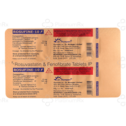Rosufine F 10/160mg Tablet 10s
