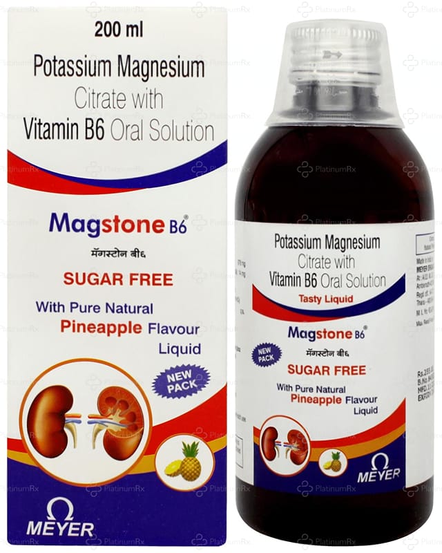 Magstone B6 Pineapple Oral Solution 200ml