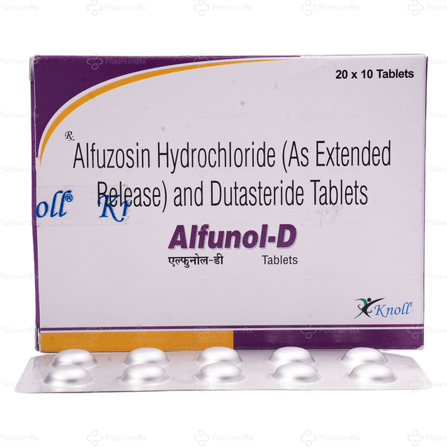 Alfunol D 10/0.5mg Tablet ER 10s