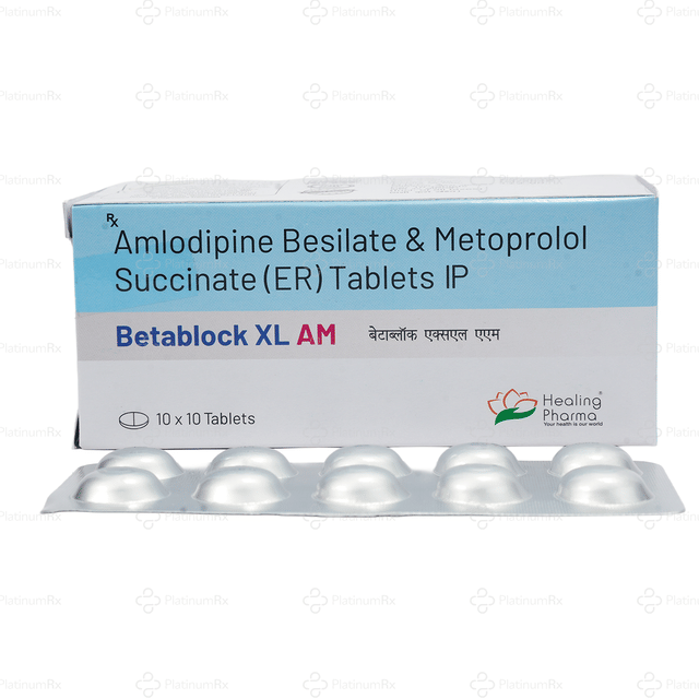 Betablock XL AM 5/50mg Tablet 10s