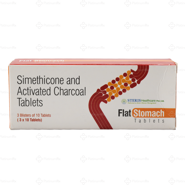 Flat Stomach 250/80mg Tablet 10s