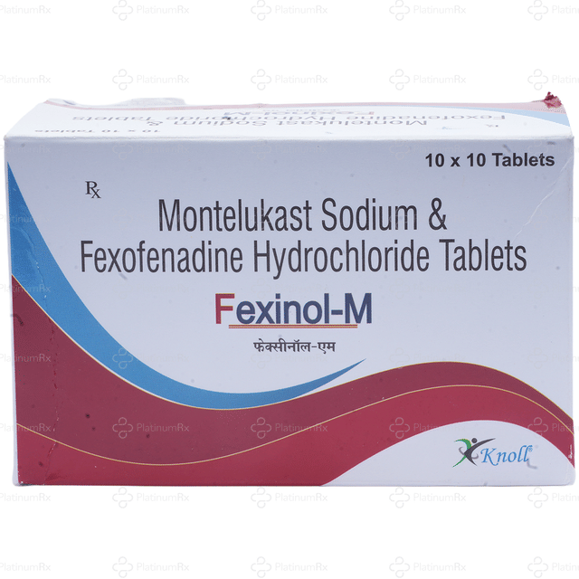 Fexinol M 10/120mg Tablet 10s