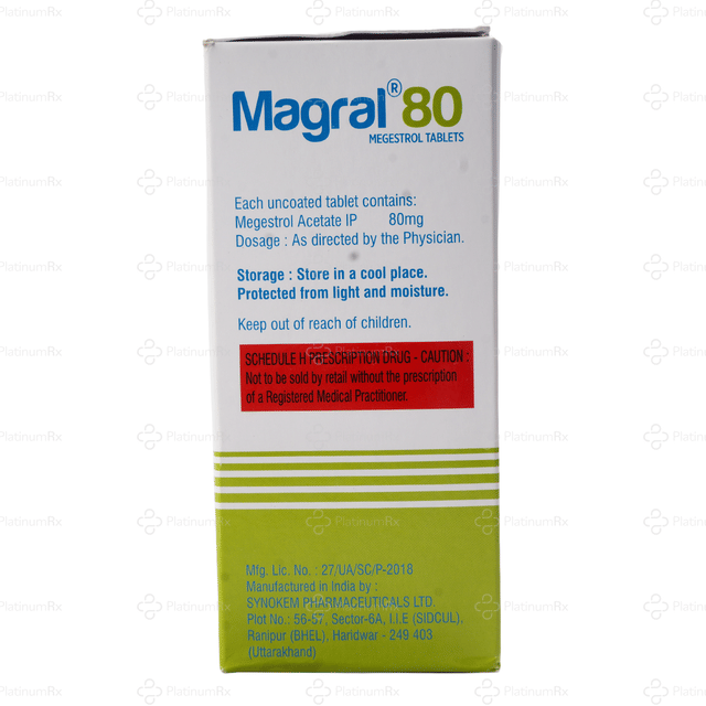 Magral 80mg Tablet 10s
