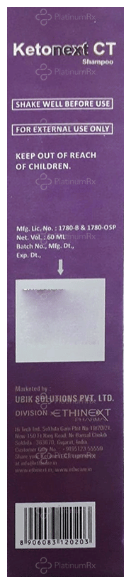 Ketonext CT Shampoo 60ml