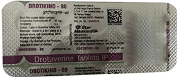 Drotikind 80mg Tablet 10s