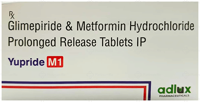 Yupride M 1/500mg Tablet PR 14s