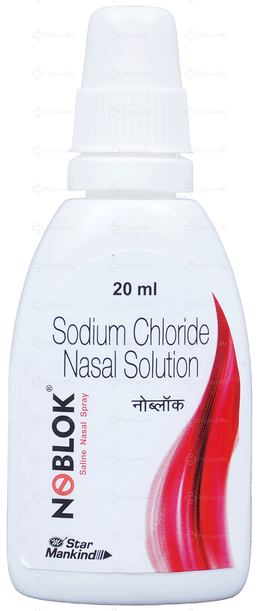 Noblok Saline Nasal Spray 20ml