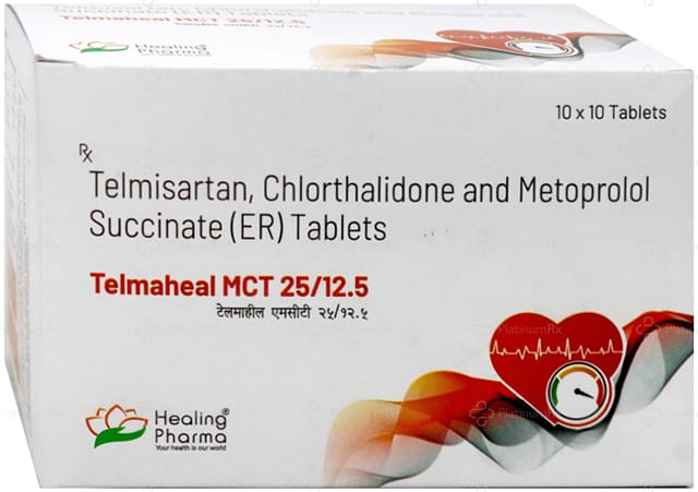Telmaheal MCT 25/12.5mg Tablet ER 10s