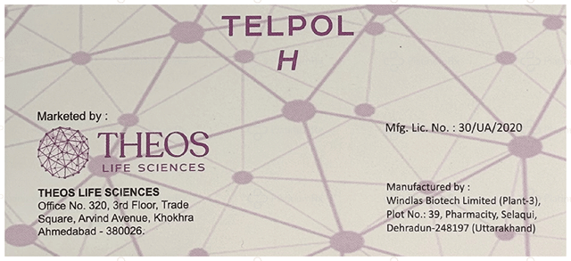 Telpol H 12.5/40mg Tablet 15s