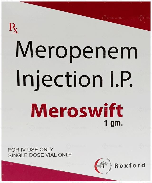Meroswift 1000mg Injection 1s