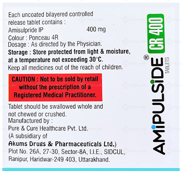 Amipulside CR 400mg Tablet 10s