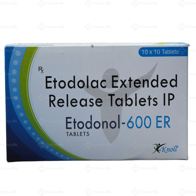 Etodonol 600mg Tablet ER 10s