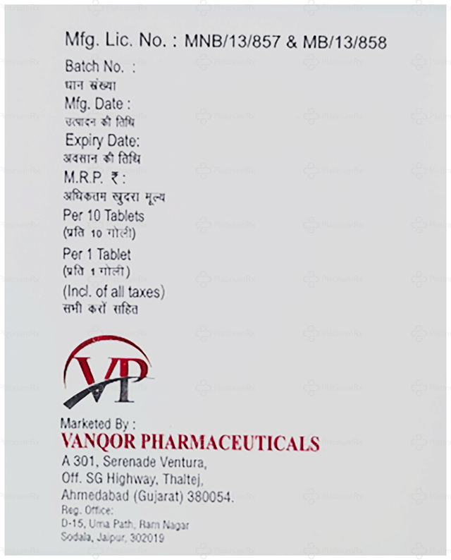 Zeromaxx P 100/325mg Tablet 10s