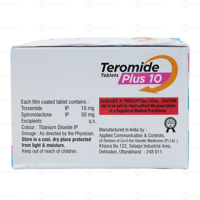 Teromide Plus 10/50mg Tablet 20s
