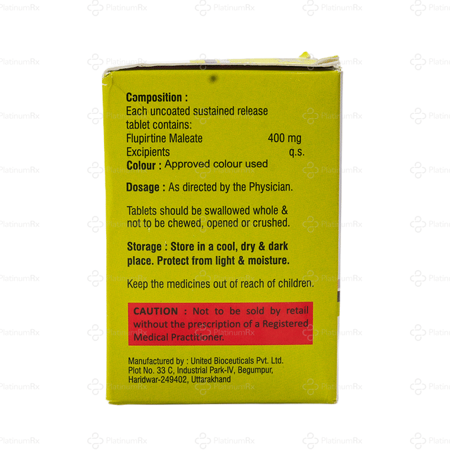Flupitime 400mg Tablet SR 10s