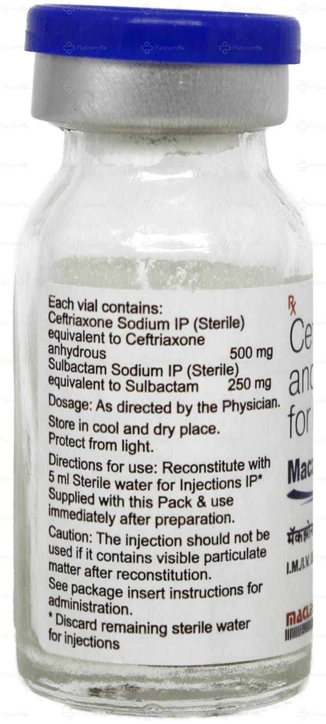 Maczone Plus 500/250mg Injection 5ml