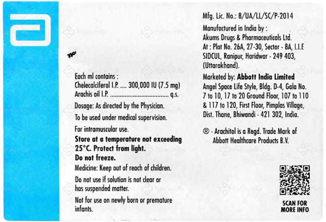 Arachitol 3L IU Injection 1ml