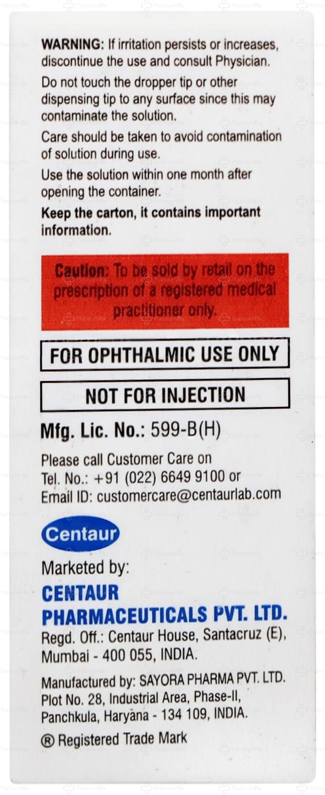 Ocurest New Sterile Eye Drop 10ml