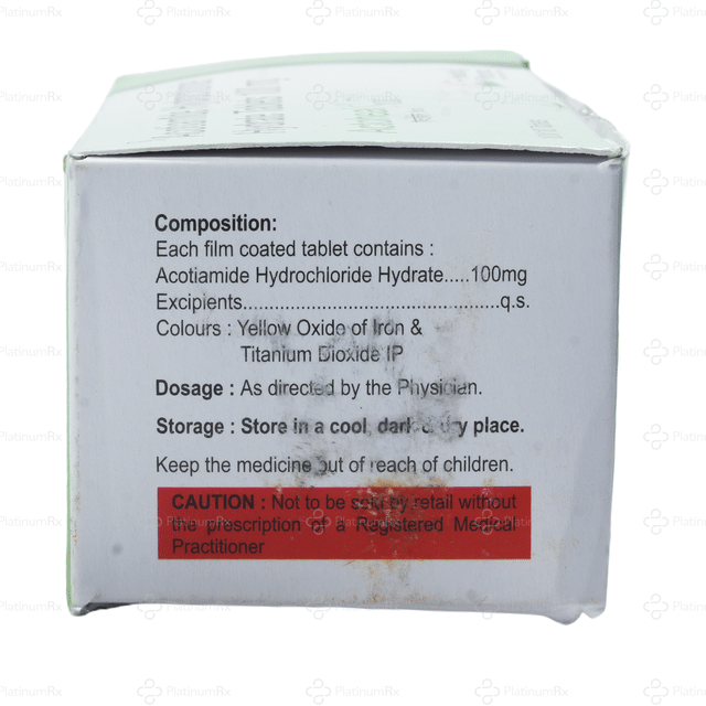 Actoheal 100mg Tablet 10s